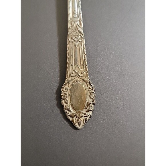 1‎ Oneida Community RENDEZVOUS Old South I Silverplate Silverware Salad Fork - Picture 6 of 6